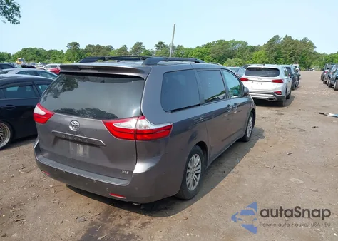 2017 Toyota Sienna Xle Premium 8 Passenger из США, поврежденный, VIN 5TDYZ3DC0HS864831